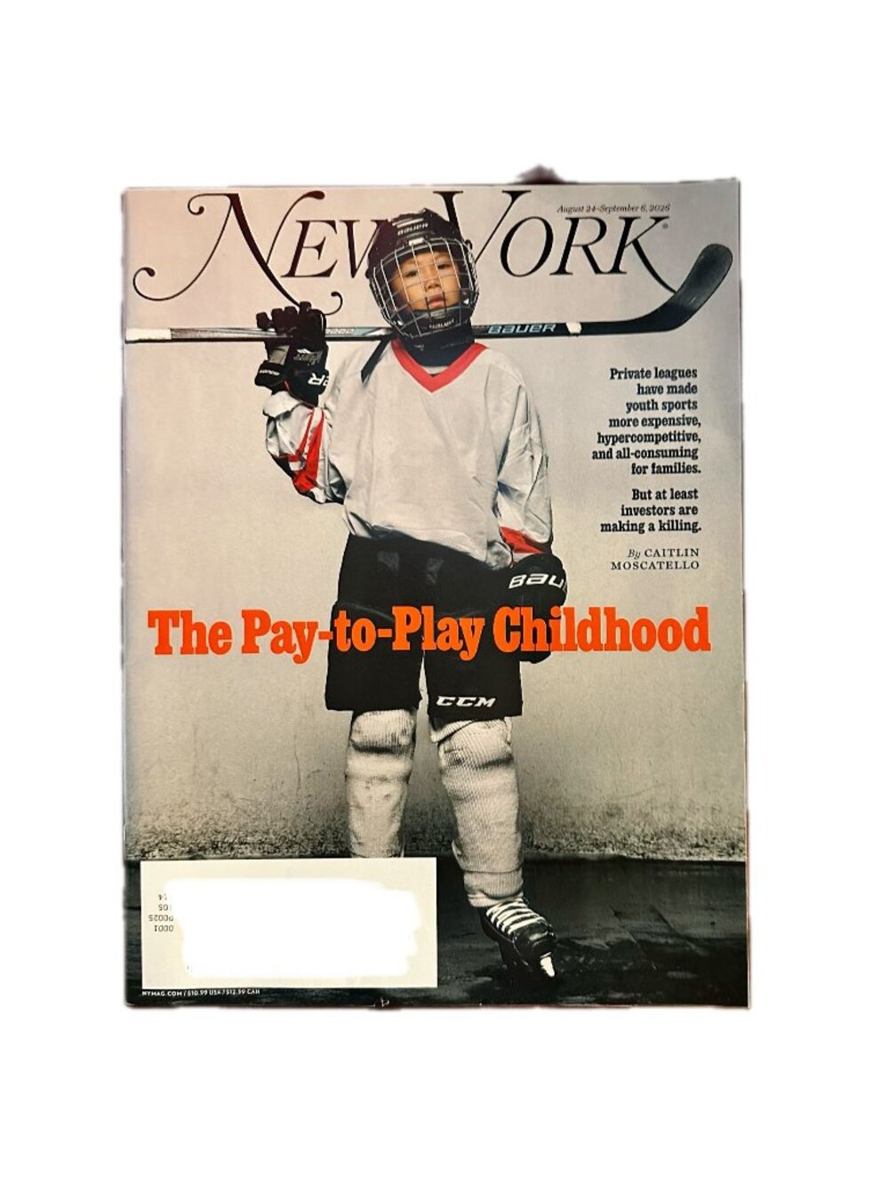 New York Magazine August 24 2026 Pay-to-Play Childhood Private Leagues